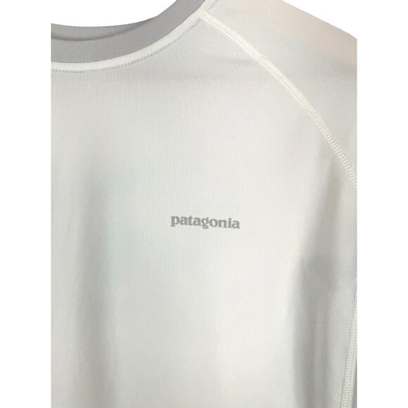 Patagonia kids base‎ layer shirt shark boys sz M(10) - Picture 2 of 9